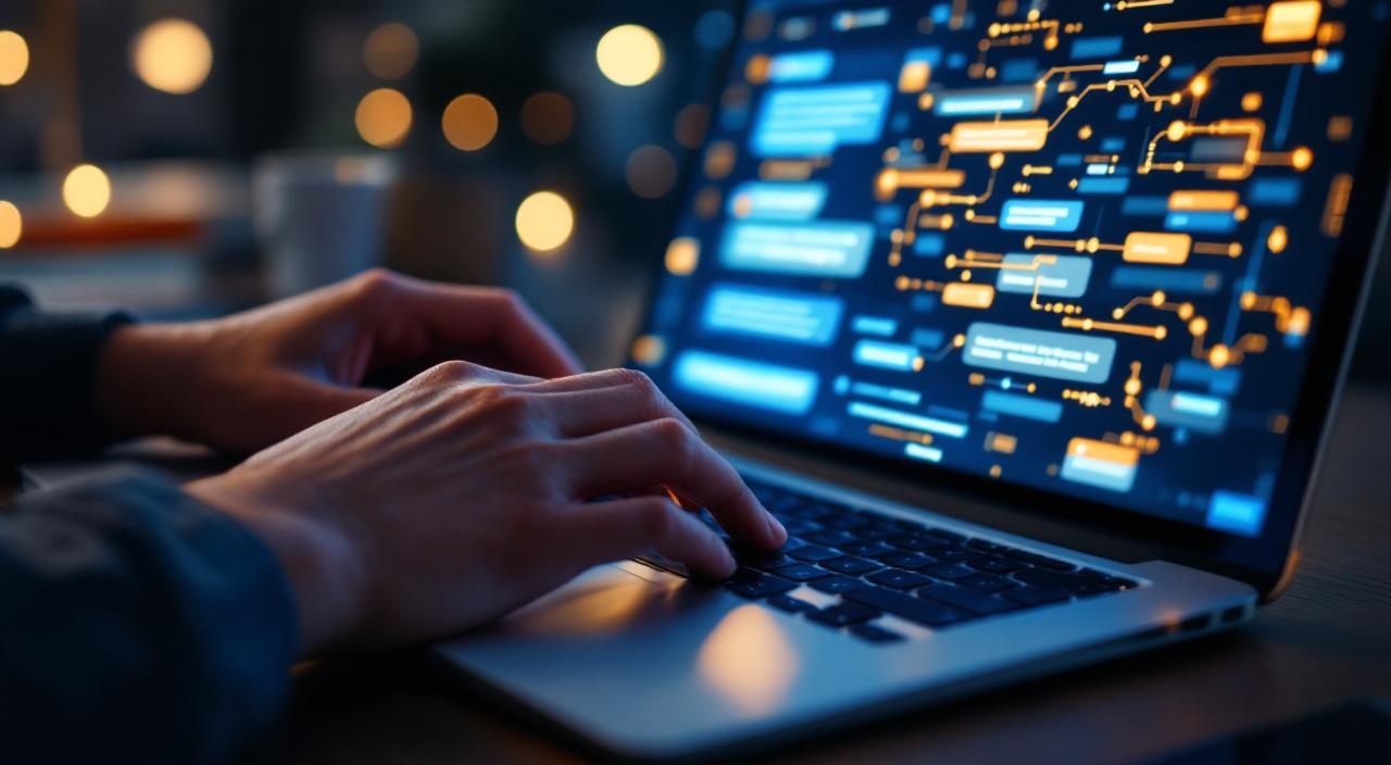 IT-Verantwortlicher konfiguriert ChatGPT Enterprise mit EU-Boundary