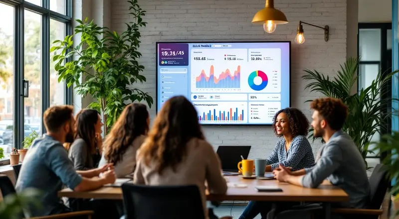 Infografik mit den vier Säulen des Community Managements: Planung, Aufbau, Engagement, Analyse