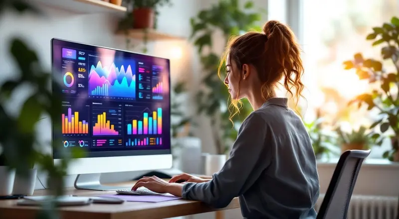 Google Search Console Dashboard mit Klicks und Impressionen