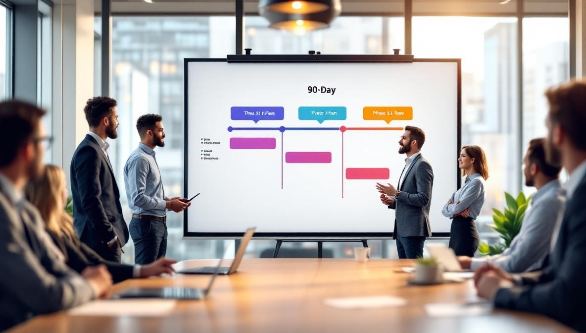 KI einführen: Der 90-Tage-Plan für dein Unternehmen