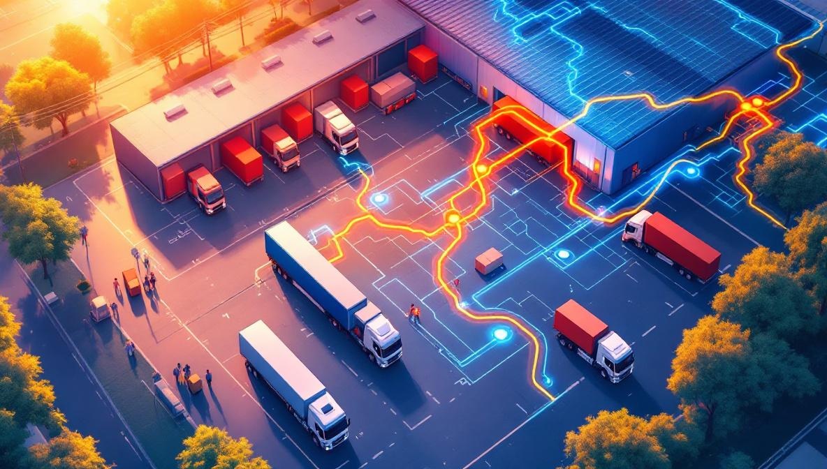 KI Logistik Tourenplanung: So sparen Speditionen 15-30 % Kraftstoff