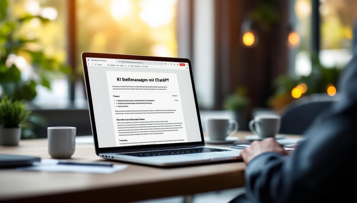 KI Stellenanzeigen schreiben mit ChatGPT: Vorlage und AGG-sichere Praxis