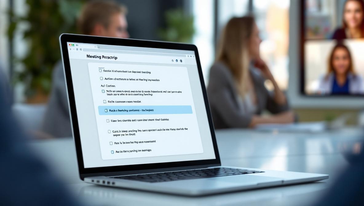KI-Meeting-Tools: Automatische Protokolle, Action Items und Zusammenfassungen