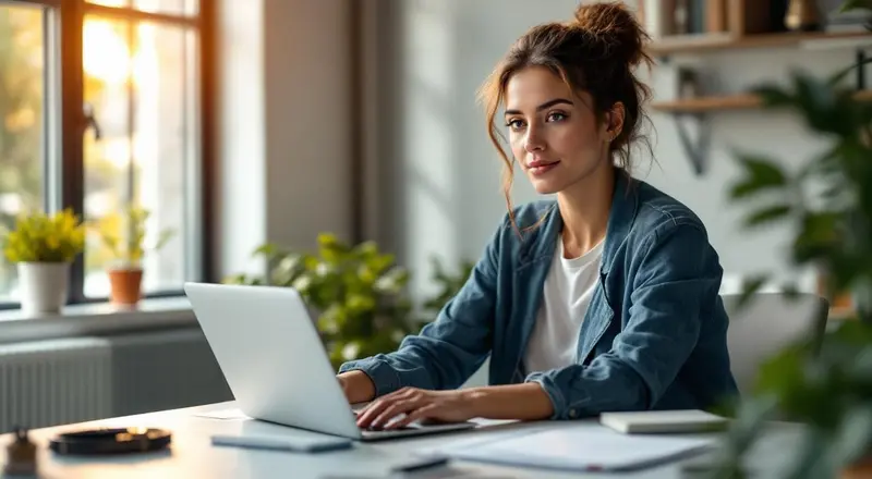 Online Marketing Portfolio auf Laptop mit Case Studies und Kennzahlen