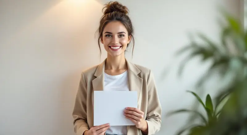 Teilnehmerin am Laptop bei einer Social Media Manager IHK Weiterbildung