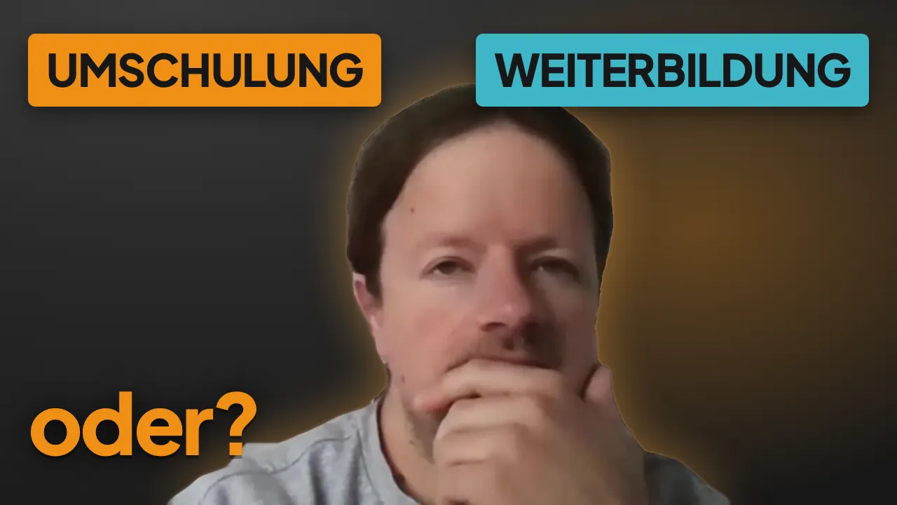 Vorschaubild zum Video: Umschulung oder Weiterbildung: Was ist der Unterschied? (2026)